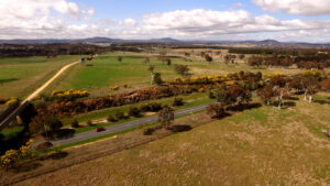 Aerial view of Ginninderra Field Station